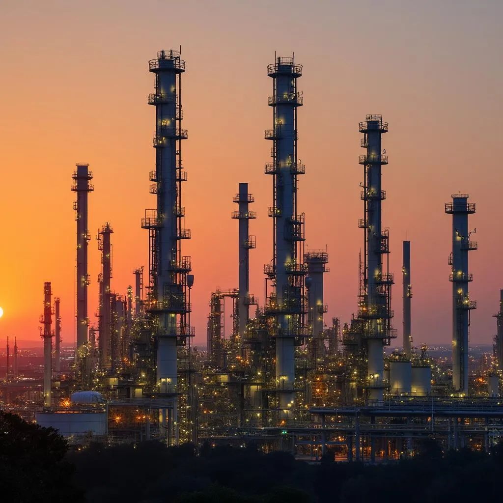 Planta de refinación YPF