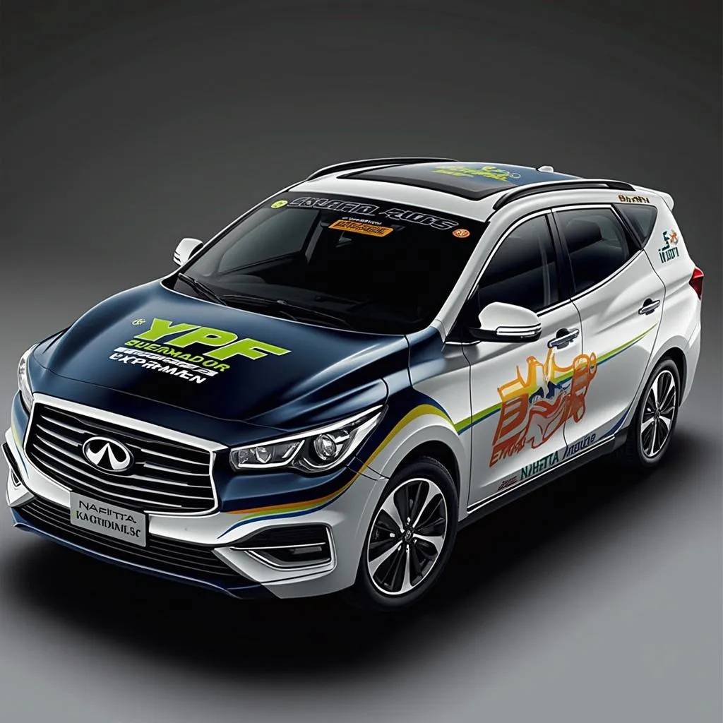 Surtidor de combustible premium YPF